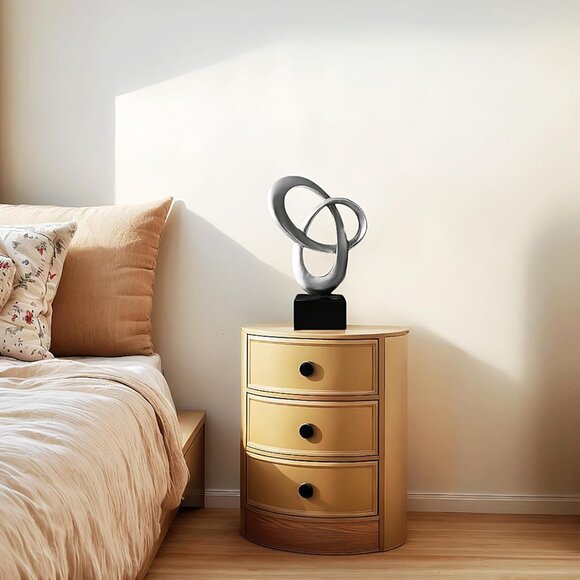 Dosker Knot Mobius Stripe Modern Abstract Sculpture for Home Decor Coffee Table - Picture 6 of 6